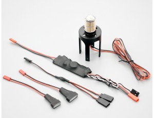 Cyclone Power CenterBurner V3 Lighting System With Single Light Bar For Freewing 80mm EDF       Cyclone Power CenterBurner V3 Lighting System With Single Light Bar For Freewing 80mm EDF